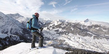 Mittelberg, Kuhgehrenspitze, Tourentipp, Skitour, Kleinwalsertal, ALPIN Tiefschneetage 2016