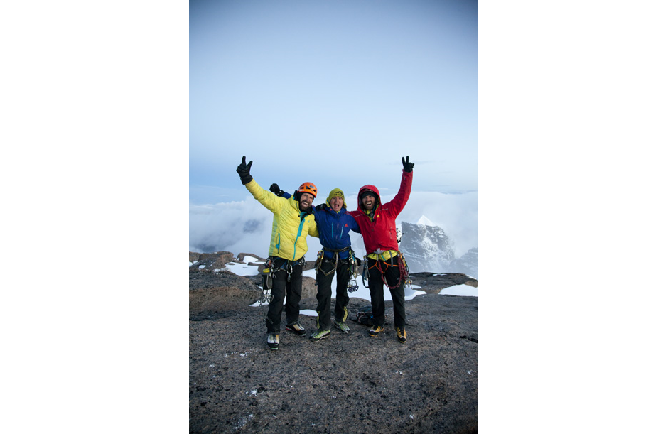 Team Baffin Gipfel