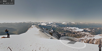 Gipfel des Mont Blanc