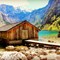 Bootshütte am Obersee
