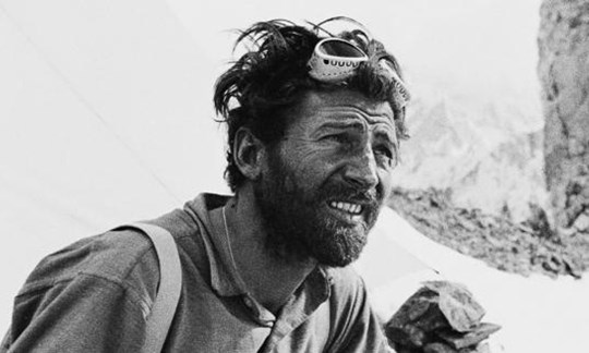 Treibende Kraft der Broad Peak-Expedition: Hermann Buhl.