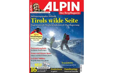 ALPIN 02/2015: Skitouren im Sellrain