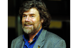 Reinhold Messner ist glücklich: Das fünfte und letzte seiner Museen hat nun seine Heimat gefunden. Foto: Bene Benedikt