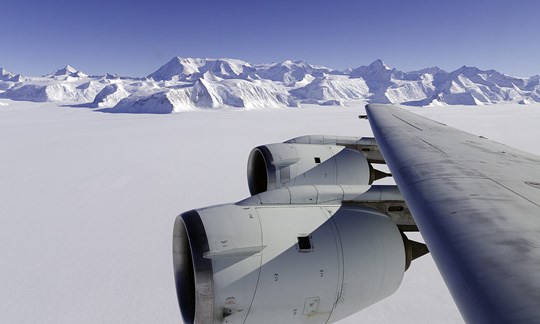 Das Vinson-Massiv.