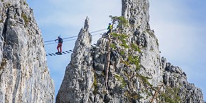 Klettersteiggehen: Ohne Angst am Drahtseil