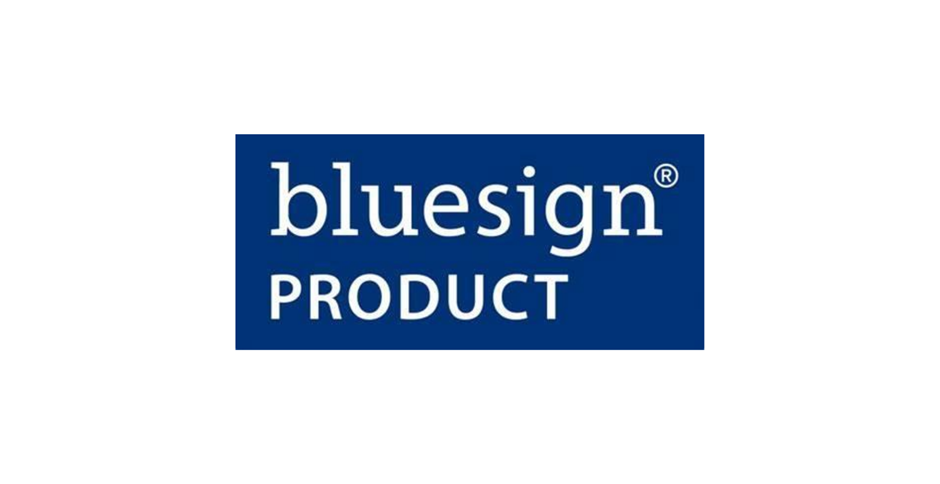 Die bluesign-Zertifizierung zielt auf eine umweltfreundliche Textilherstellung ohne Schadstoffe ab. <a href="http://bluesign.com/" rel="nofollow" target="_blank">bluesign.com</a>