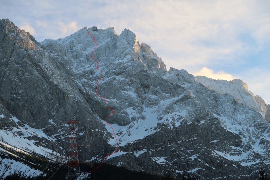 Zugspitze - Direkte Nordwand