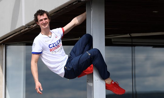 Tschechiens Kletter-Superstar Adam Ondra.
