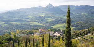 Rundwanderung über Castiglione d’Orcia in der Toskana