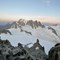 Sonnenaufgang am Monte Bianco