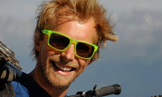 Hat sich bewusst für einen anderen Lebensstil entschieden: Mountainbike-Profi Harald Philipp.