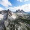 Panorama der Sixtner Dolomiten