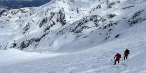 Skitour auf die Hintere Nonnenspitze in der Ortlergruppe