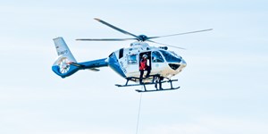 Vermisstensuche: Rettung mit Recco-Detektoren am Hubschrauber