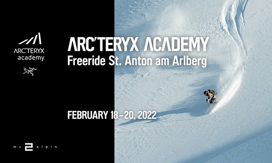 Arc'teryx Academy Freeride St. Anton am Arlberg
