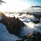Aublicke: Mont Blanc über den Brouillard Pfeiler
