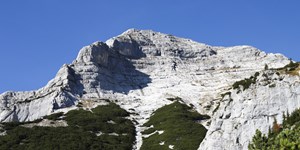 Alpine Klettertour via Südkante auf den Guffert im Rofan