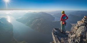 Klettertour über den Südpfeiler auf den Stetind in Norwegen