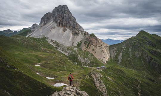 Wandern in Osttirol: Den Großglockner fest im Blick.